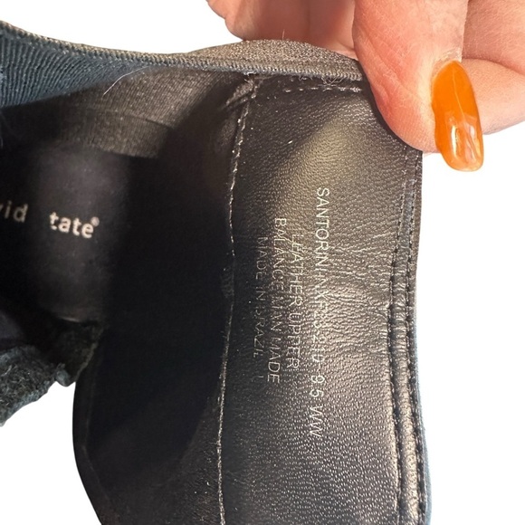David Tate Santorini Black Women’s Ankle Boots - Picture 6 of 8